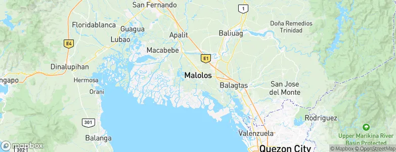 Malolos, Philippines Map
