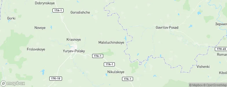 Maloluchinskoye, Russia Map