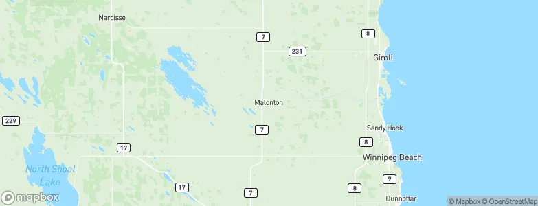 Malonton, Canada Map
