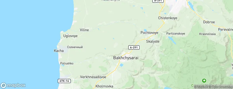 Malovydne, Ukraine Map