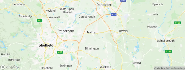 Maltby, United Kingdom Map
