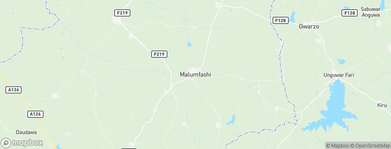 Malumfashi, Nigeria Map