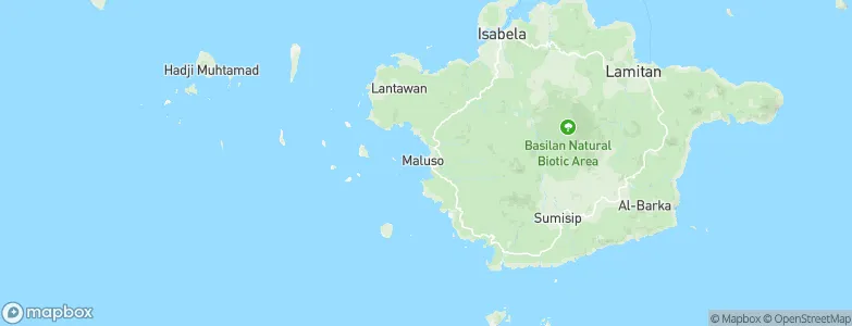 Maluso, Philippines Map