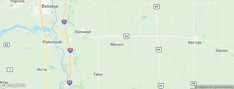 Malvern, United States Map