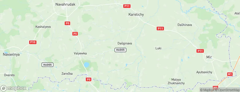 Malyushitsa, Belarus Map