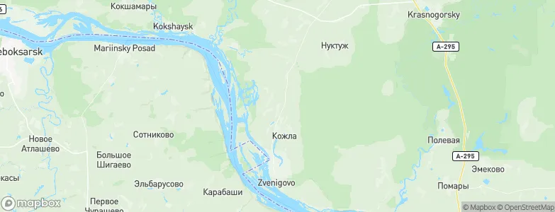Malyye Malamasy, Russia Map