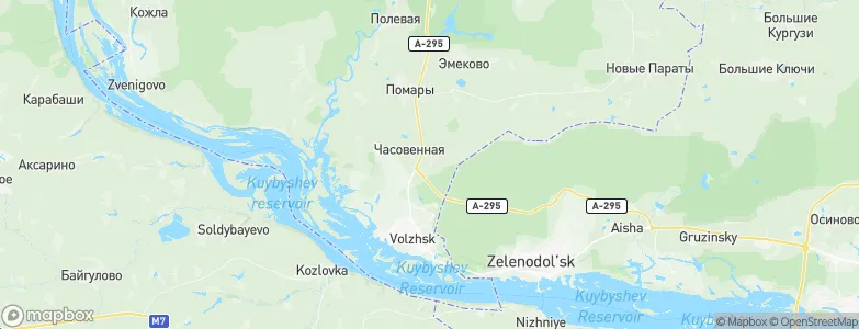 Malyye Paraty, Russia Map