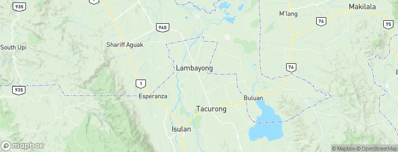 Mamali, Philippines Map