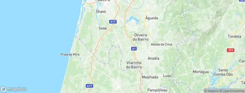 Mamarrosa, Portugal Map