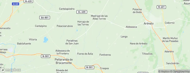 Mamblas, Spain Map