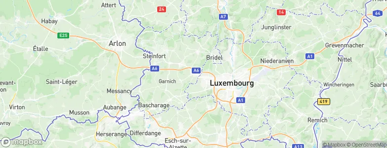 Mamer, Luxembourg Map