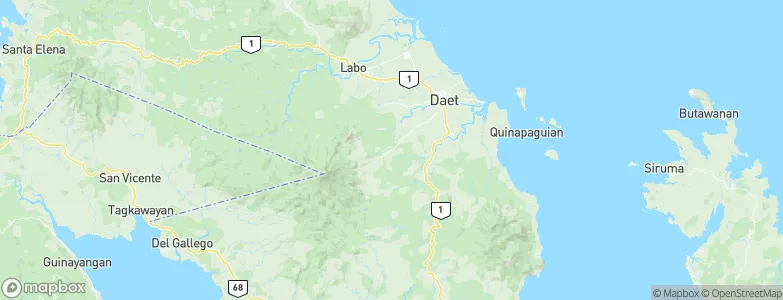Mampurog, Philippines Map