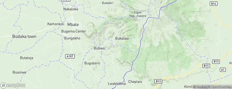 Manafwa, Uganda Map