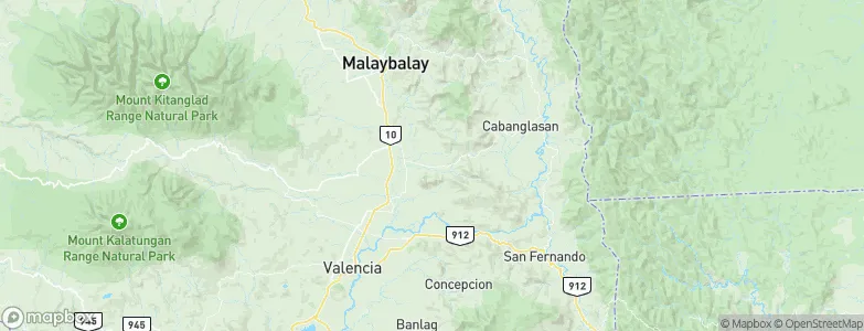 Managok, Philippines Map