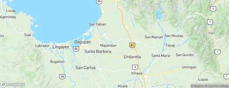Manaoag, Philippines Map