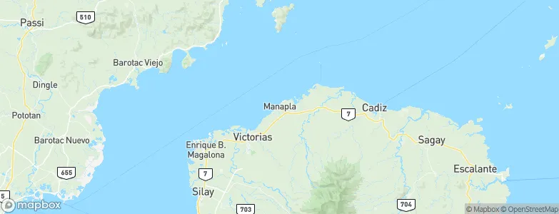 Manapla, Philippines Map