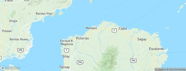 Manapla, Philippines Map
