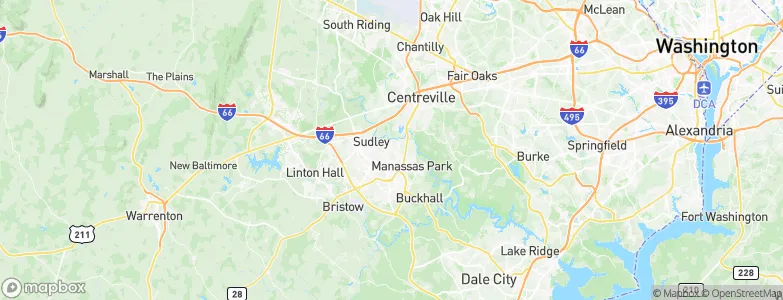 Manassas Park, United States Map