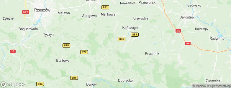 Manasterz, Poland Map