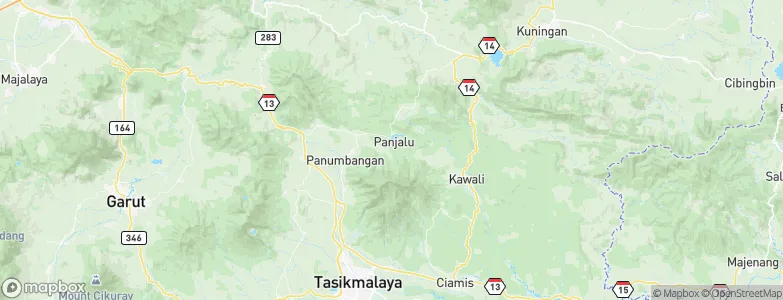 Mandala, Indonesia Map