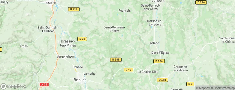 Mandelles, France Map