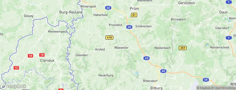 Manderscheid, Germany Map
