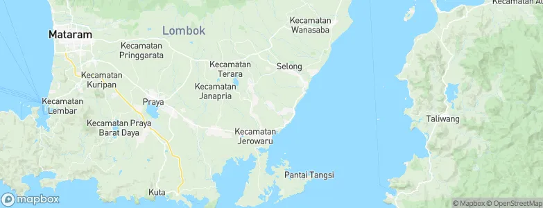 Mandikbatu, Indonesia Map