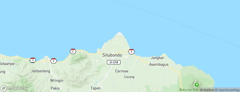 Mangaran, Indonesia Map