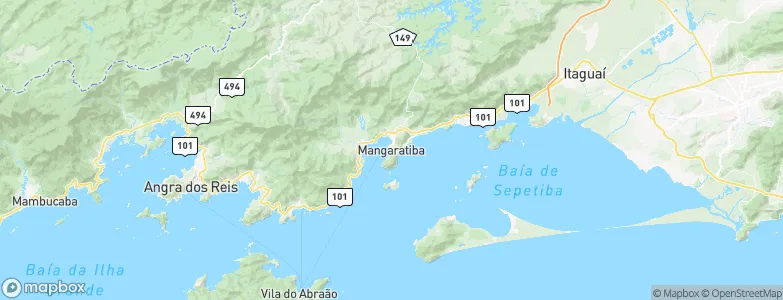 Mangaratiba, Brazil Map