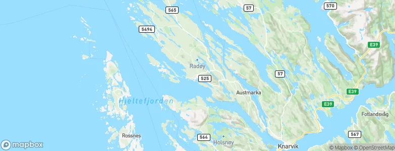 Manger, Norway Map