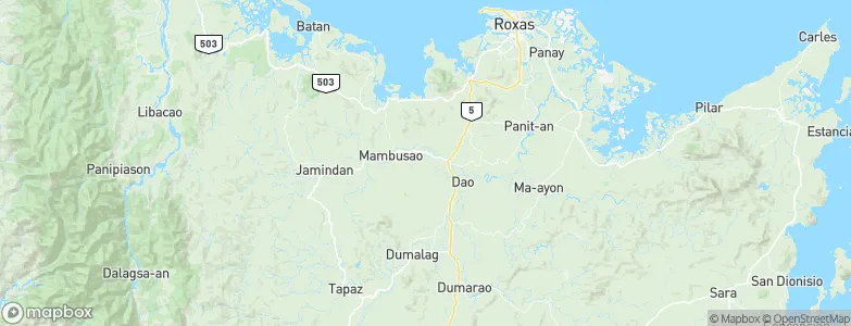 Mangoso, Philippines Map