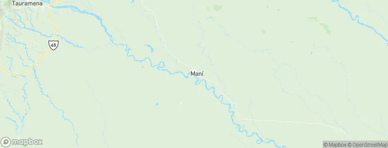 Maní, Colombia Map