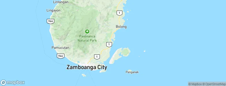 Manicahan, Philippines Map