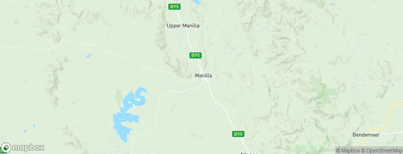 Manilla, Australia Map