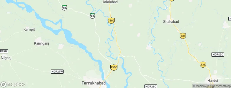 Manjha, India Map
