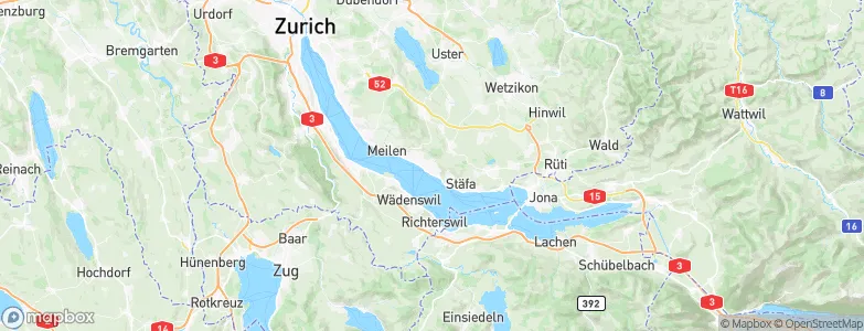 Männedorf, Switzerland Map