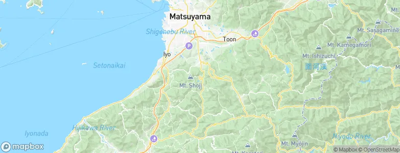 Mannen, Japan Map