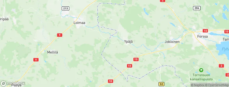 Manninen, Finland Map