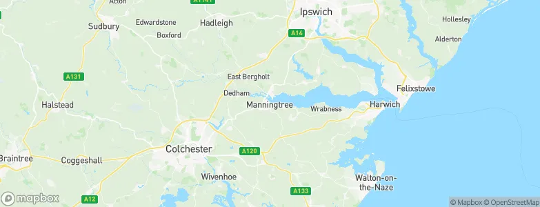 Manningtree, United Kingdom Map