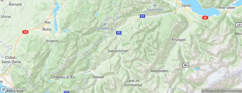 Mannried, Switzerland Map