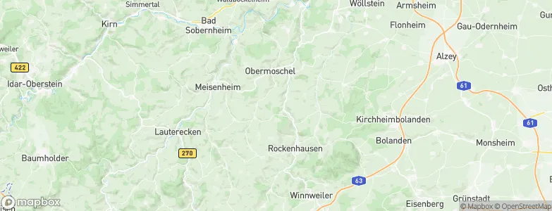 Mannweiler-Cölln, Germany Map