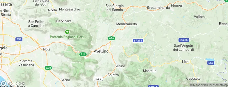 Manocalzati, Italy Map