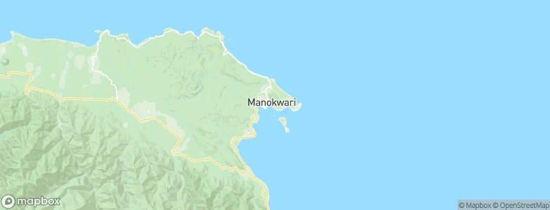 Manokwari, Indonesia Map