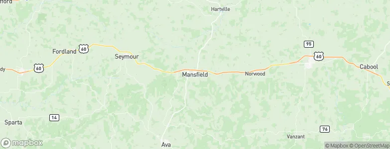 Mansfield, United States Map