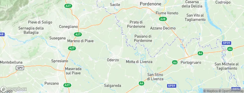 Mansuè, Italy Map