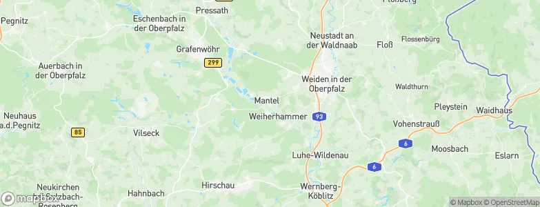 Mantel, Germany Map
