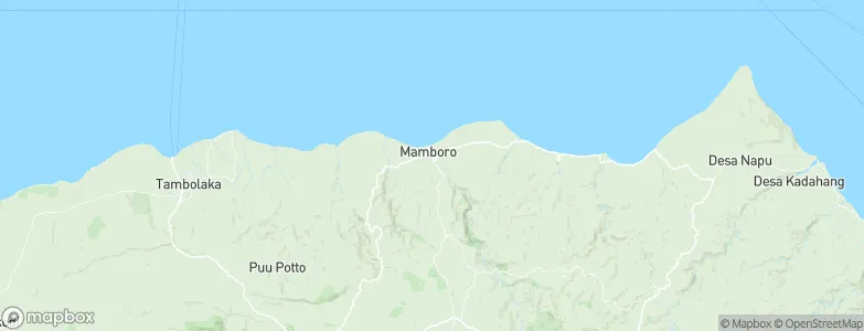 Manuakalada, Indonesia Map