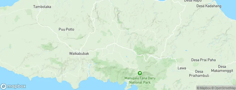 Manukaka, Indonesia Map