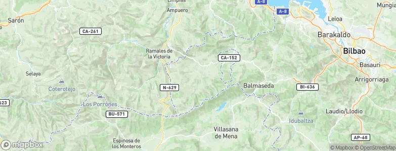 Manzaneda de Sierra, Spain Map