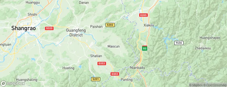 Maocun, China Map